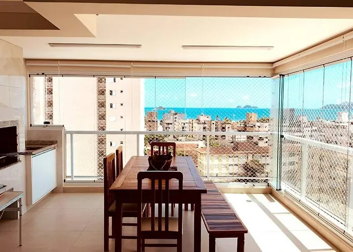 Condominio Club, Vista Para O Mar, Churrasqueira Guarujá